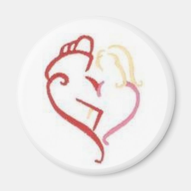 Imán Fuego de amor (Frente)