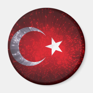 Imán Fuego de bandera de Turquía