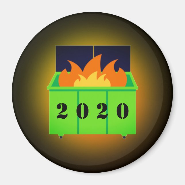 Imán Fuego de contenedores de personalizable 2020 (Frente)