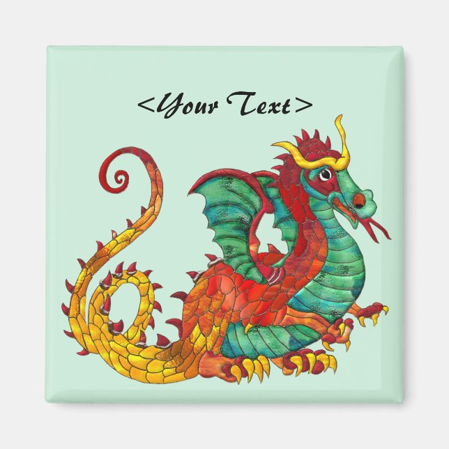 Imán Fuego de dragón (Frente)