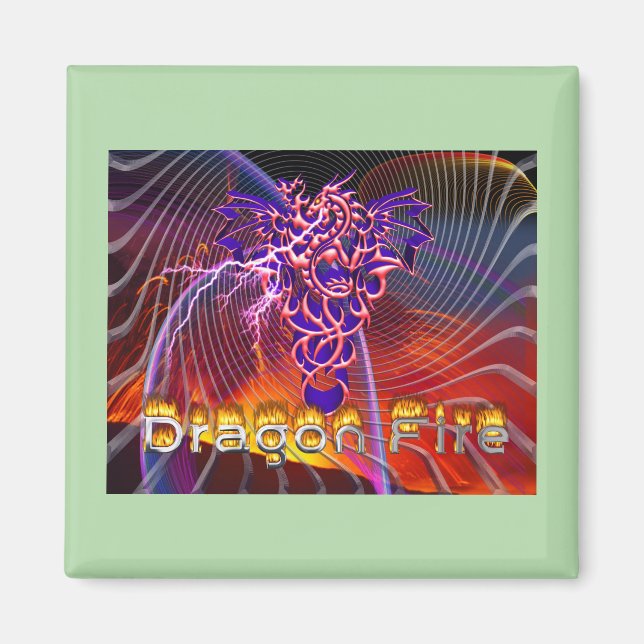 Imán Fuego de Dragón  (Frente)