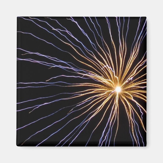 Imán Fuego de electricidad (Frente)