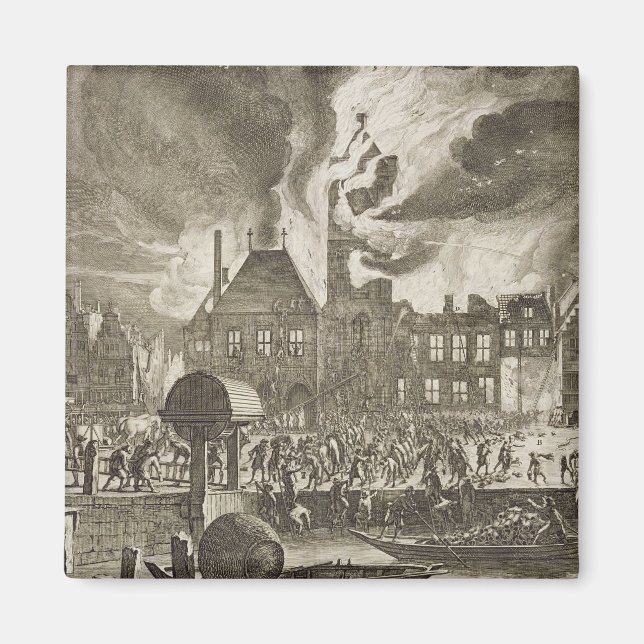 Imán Fuego en el antiguo ayuntamiento de Amsterdam, 17  (Frente)