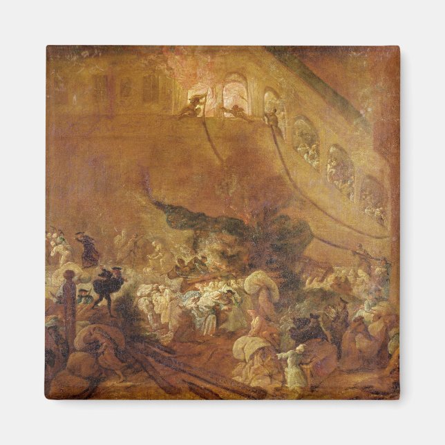 Imán Fuego en el Chambre des Comptes (Frente)