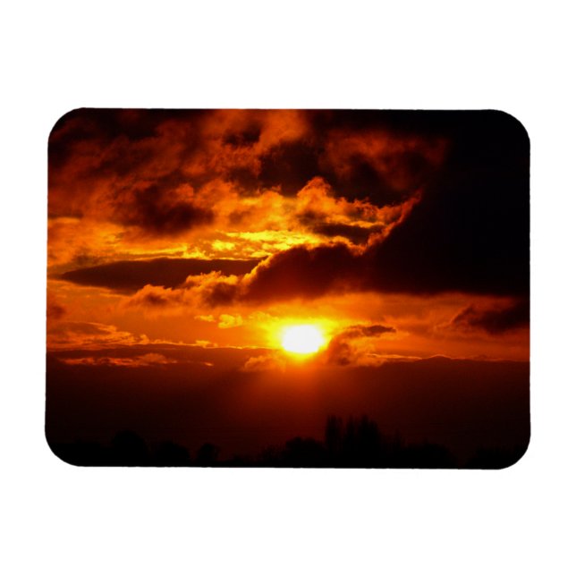 Imán Fuego en el cielo (Horizontal)
