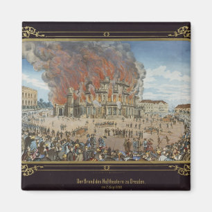 Imán Fuego en el teatro real en Dresden