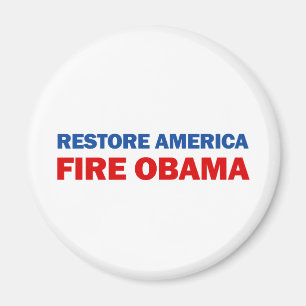 Imán Fuego Obama de América del restablecimiento