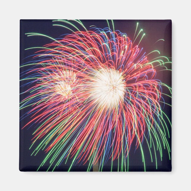 Imán Fuegos artificiales (Frente)