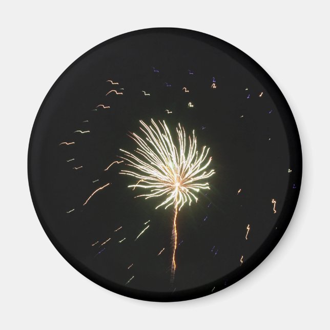 Imán Fuegos artificiales 1 (Frente)