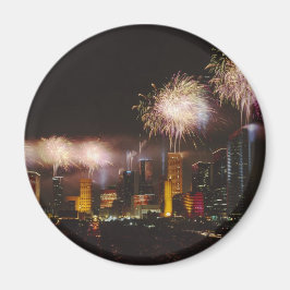 Imán Fuegos artificiales en Houston Texas