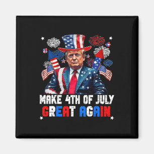 Imán Fuegos Artificiales Patrióticos de Donald Trump Ha