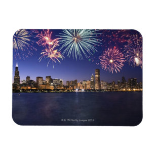 Imán Fuegos artificiales sobre el horizonte 2 de