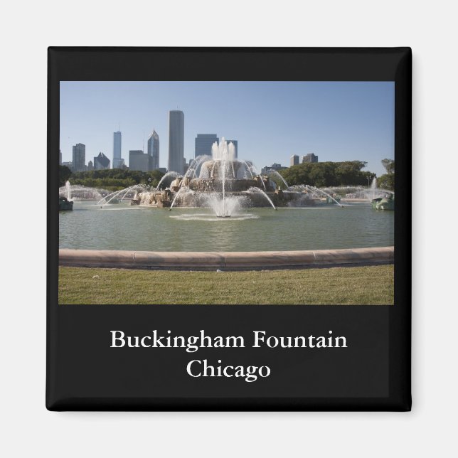 Imán Fuente de Buckingham, Chicago (Frente)