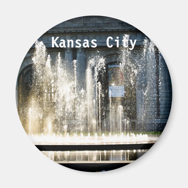 Imán Fuente de Kansas City (Frente)