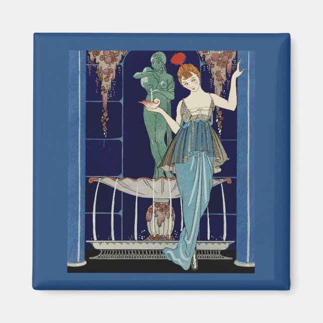 Imán Fuente de la Shell por George Barbier (Frente)