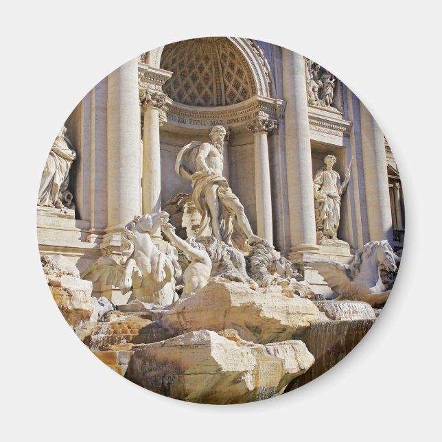Imán Fuente de Trevi Roma Fotografía (Frente)