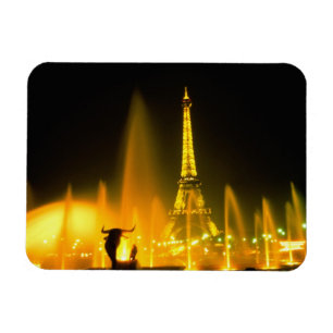 Imán Fuente en la mundialmente famosa Torre Eiffel Parí