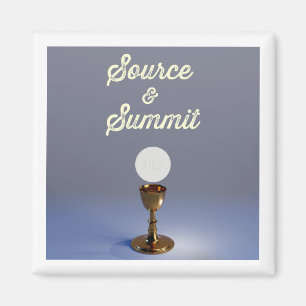 Imán Fuente y Cumbre Bendecida Sacramento