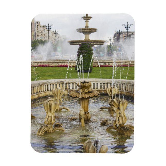 Imán Fuentes frente al Palacio del Parlamento (Vertical)