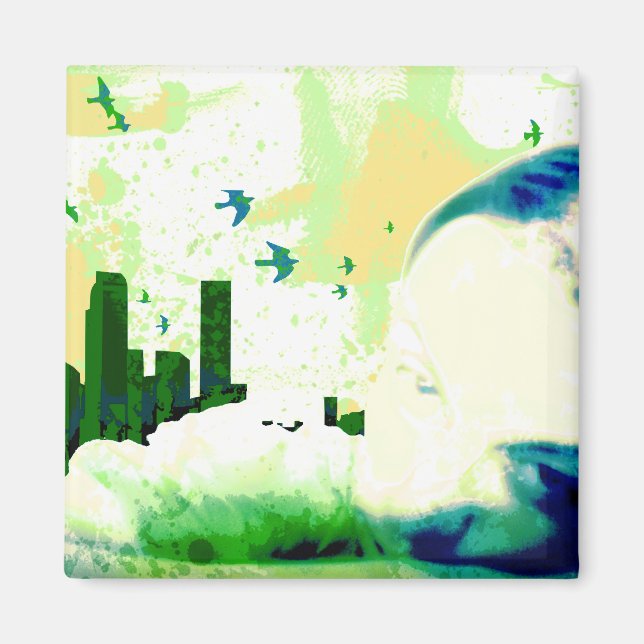 Imán fuera de alcance. (Frente)