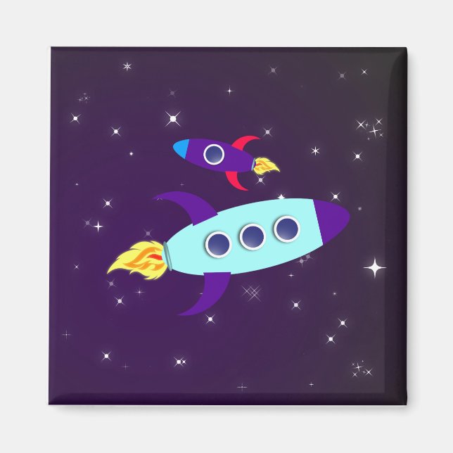 Imán ¡Fuera De Este Mundo! Chica (Frente)