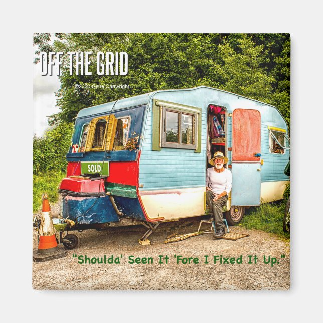 Imán Fuera De La Red (Frente)