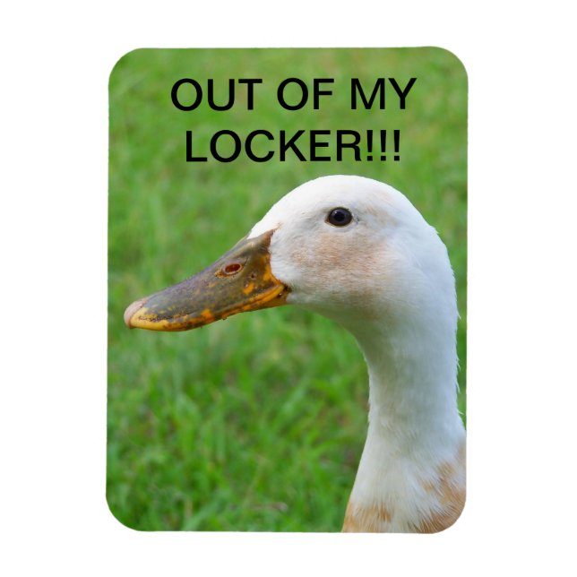 Imán Fuera de mi casillero (Vertical)