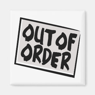 Imán Fuera De Orden