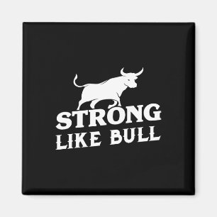 Imán Fuerte Como Un Toro De Construcción De Cuerpo De L