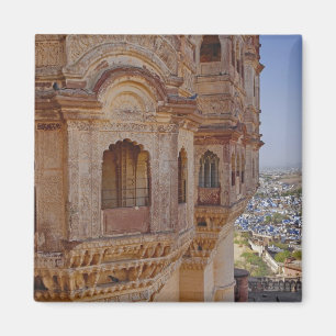 Imán Fuerte de Mehrangarh dominando Jodhpur, La Ciudad 
