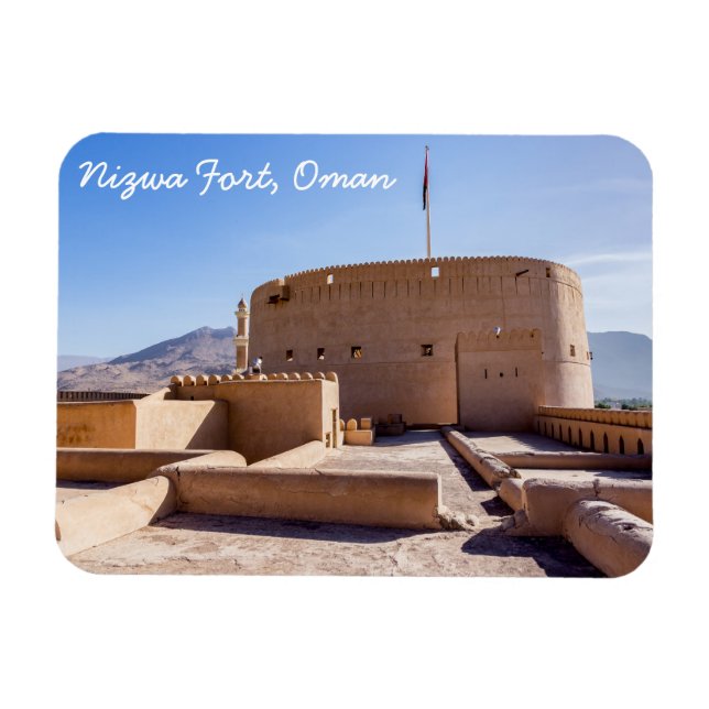 Imán Fuerte Nizwa en Nizwa, Omán (Horizontal)