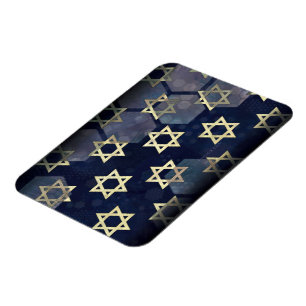 Imán Fuerte vibra de Hanukkah de SlipperyJoe's estrella