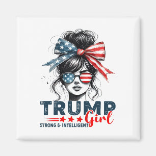 Imán Fuertes Mujeres Inteligentes Para La Mega Chica Tr