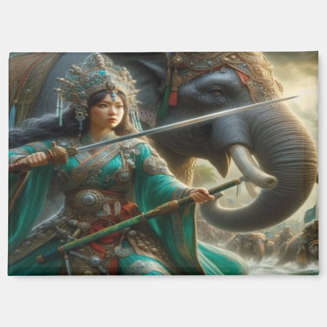 Imán Fuerza De Jade Magnet (Anverso)