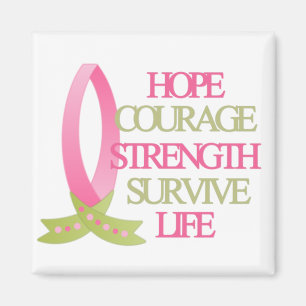 Imán Fuerza del valor de la esperanza del cáncer de