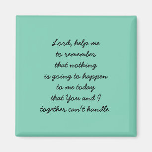 IMÁN FUERZA E INSPIRACIÓN PRAYER MAGNET