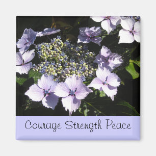 Imán Fuerza - Mauve Hydrangeas