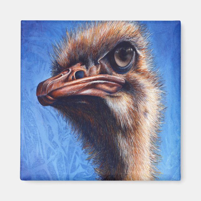 Imán Fugley Ostrich Magnet (Frente)