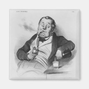 Imán fumador verdadero, physionomique de Galerie de la