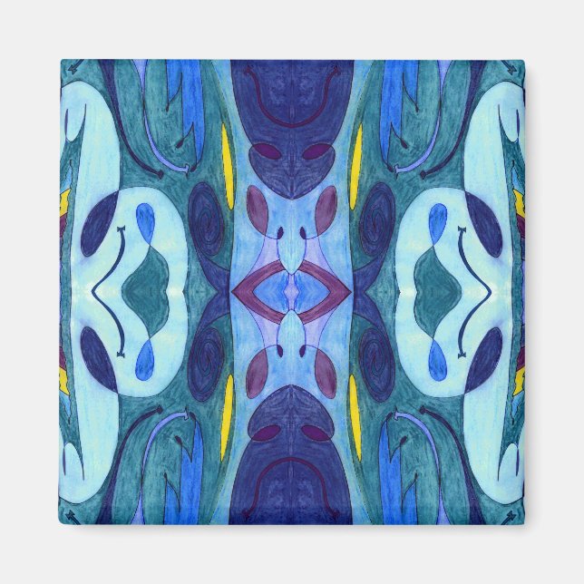 Imán Fumes azules (Frente)