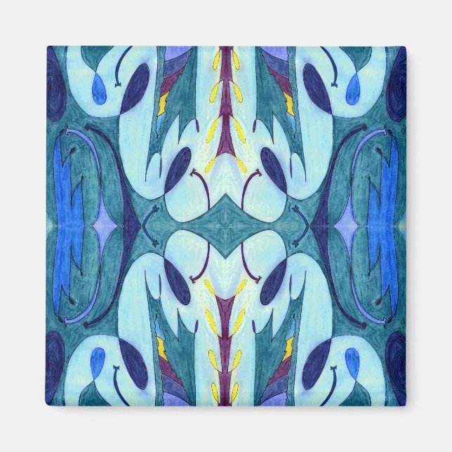 Imán Fumes azules (Frente)