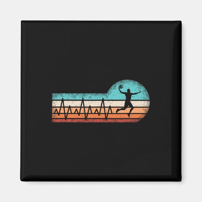 Imán Fun Basketball Heartbeat Basket Ball (Frente)