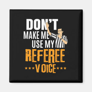 Imán Fun Basketball Ref Hoops - Árbitro de Baloncesto