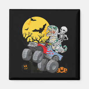 Imán Fun Boys Monster Halloween Camión Calabaza Mami Di