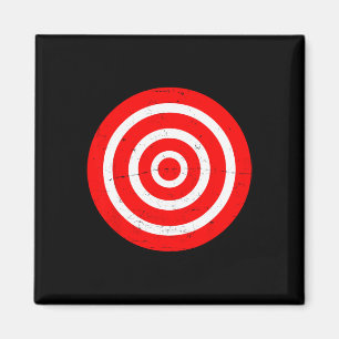 Imán Fun Bullseye Target Bulls Ojo Prank Regalo T