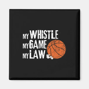 Imán Fun Bysketbyll Ref Hoops - Bysketbyll Referendum 1