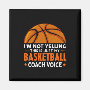 Imán Fun Coach Basketball Lover