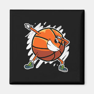 Imán Fun Dabbing Baloncesto Baloncesto Dab Sports Playe