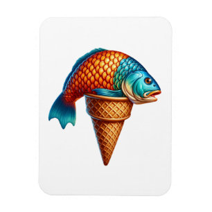 Imán Fun Fish Creamy Cone