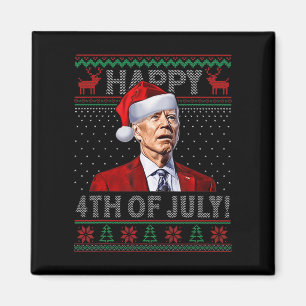 Imán Fun Joe Biden Felices Navidades De Julio